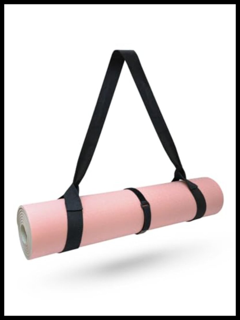 Yoga Mat Strap Carrier Adjustable Hook & Loop 60 inch Cotton Blend